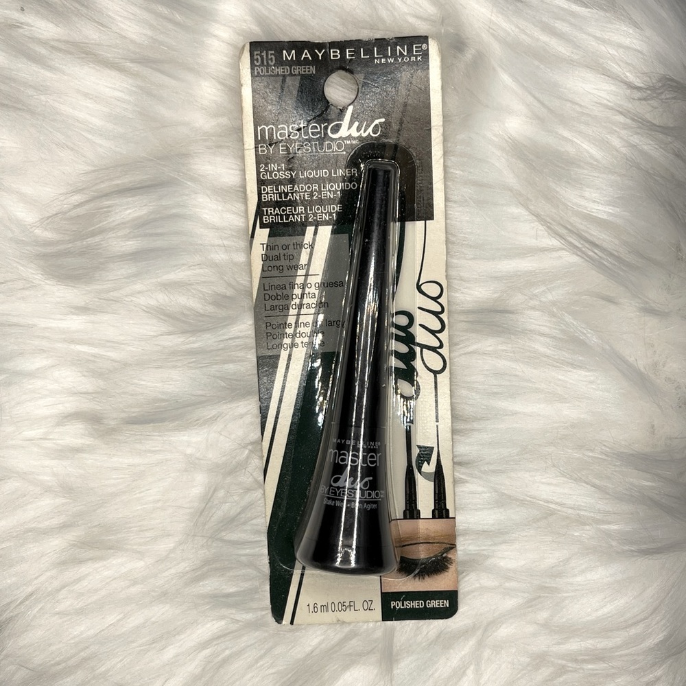 5️⃣for💲1️⃣5️⃣Maybelline Eyeliner polished green